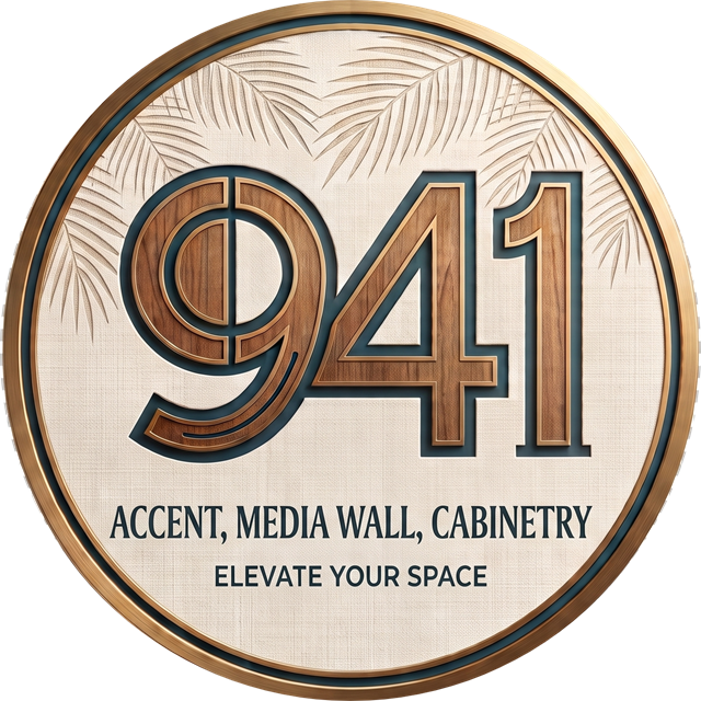 941 Accent, Media Wall, Cabinetry — Elevate Your Space logo